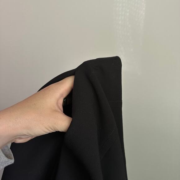 NWT Alysi Chocolat Black New York Classic A-Line Midi Skirt Sz 4 - Picture 6 of 8